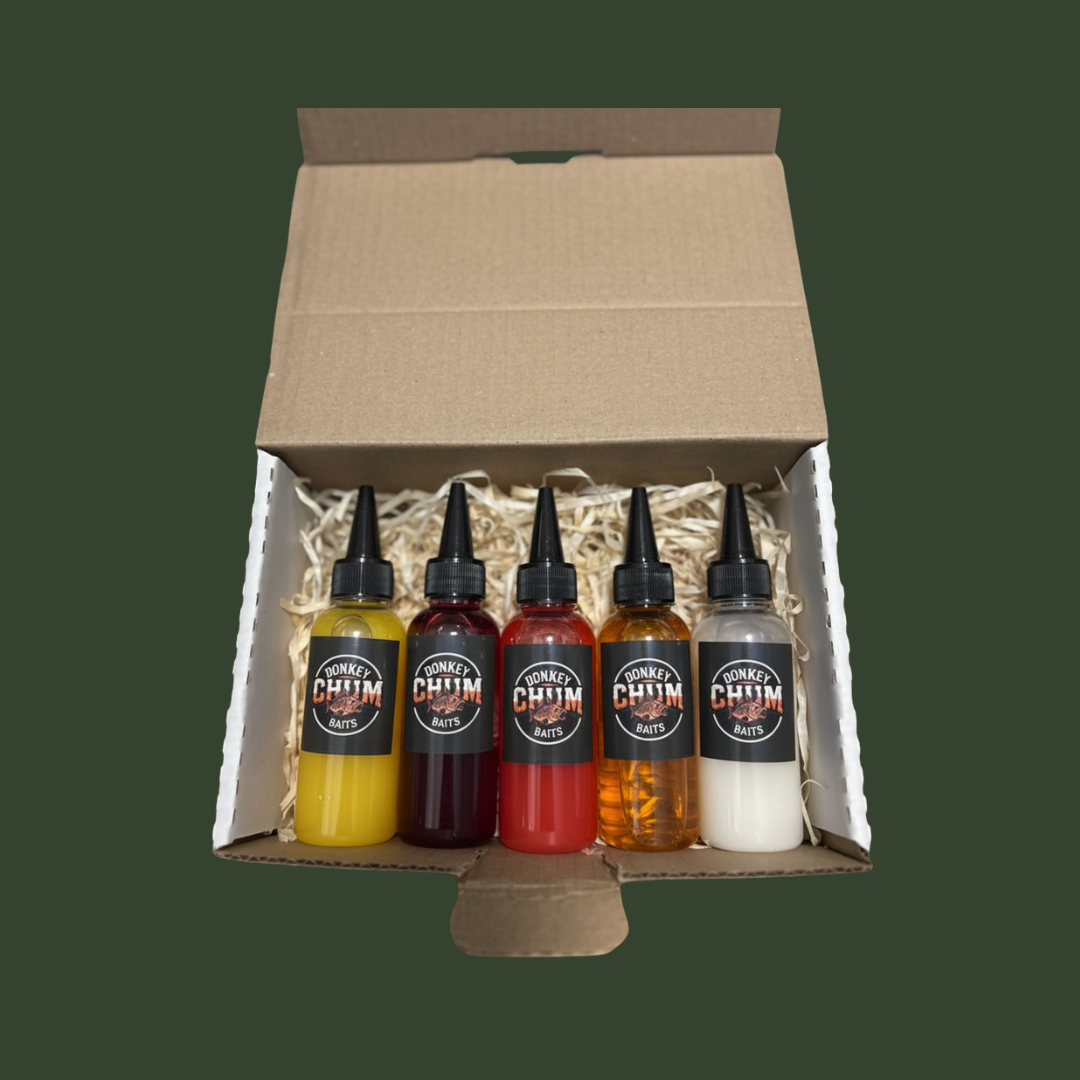 Honey Pot Chum Carp Attractor Box Set - 5-Flavours