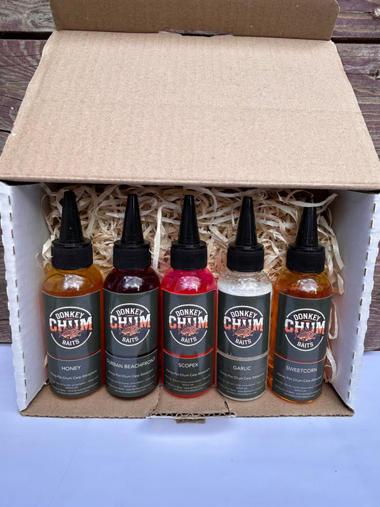 Honey Pot Chum Carp Attractor Box Set - 5-Flavours