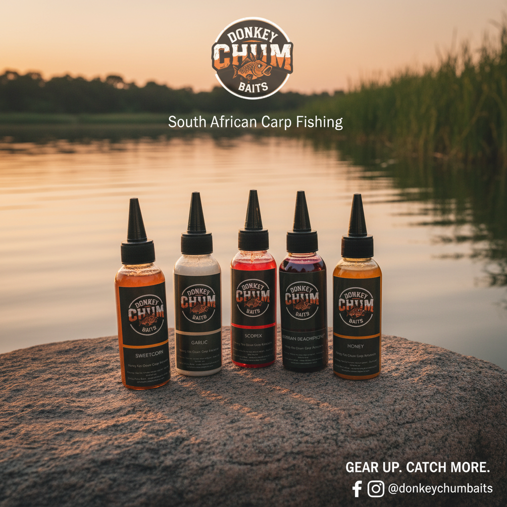 Honey Pot Chum 5-Flavour Box Set lifestyle shot at golden hour dam